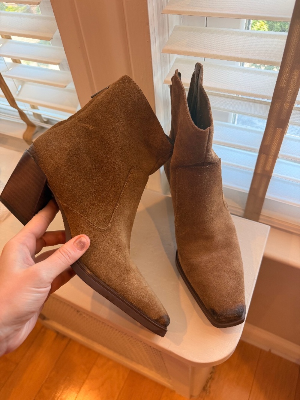 Vince Camuto suede boots